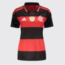Camisa Adidas Flamengo I 2026 Feminina Campeão Libertadores 2025